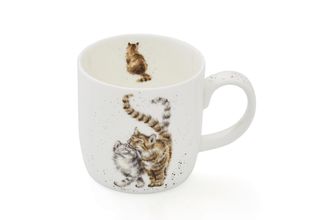 Royal Worcester Wrendale Designs Mug Feline Good (cat) 310ml