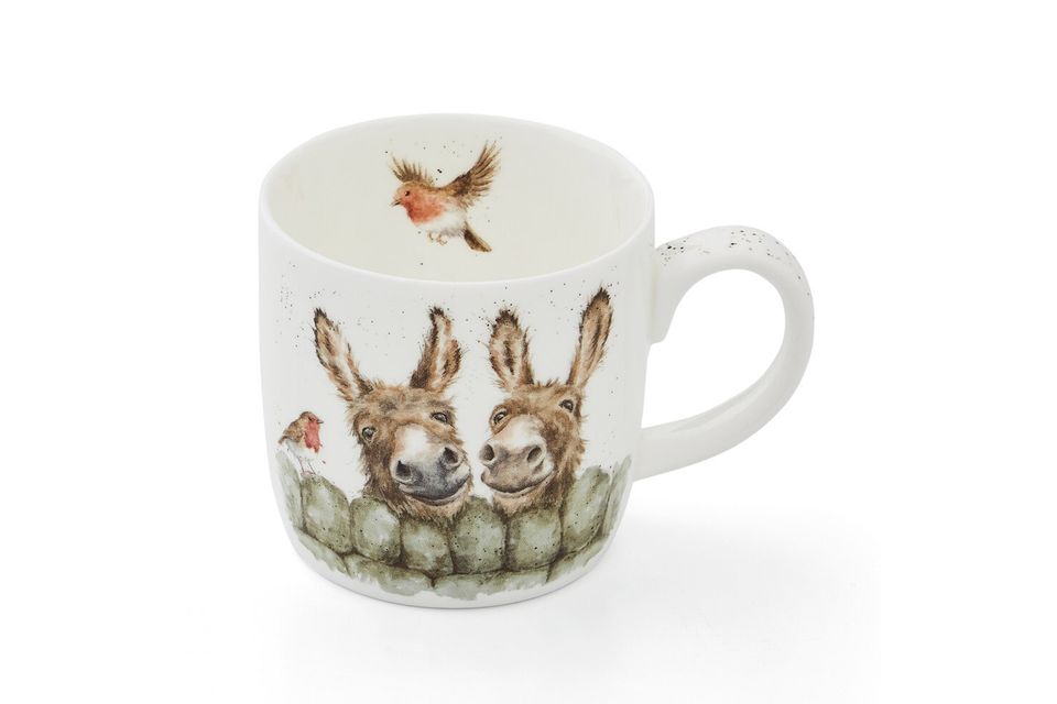 Royal Worcester Wrendale Designs Mug Hee Haw (donkey) 310ml