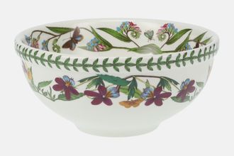 Portmeirion Botanic Garden - Older Backstamps Salad Bowl Viola Tricolor - Heartsease 6 3/4" x 3"