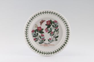 Portmeirion Botanic Garden Tea / Side Plate Rhododendron Lepidotum - Named 7 1/4"