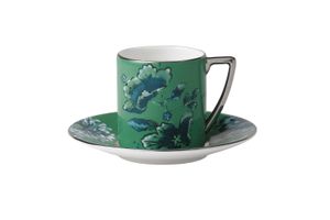 Jasper Conran for Wedgwood Chinoiserie Green Coffee Cup & Saucer