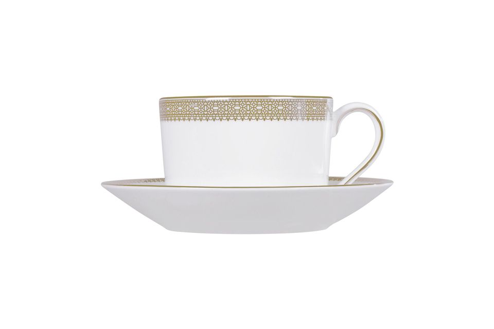 Vera Wang for Wedgwood Lace Gold Teacup & Saucer
