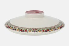 Royal Doulton Fireglow Vegetable Tureen Lid Only For round veg tureen with no handles thumb 1