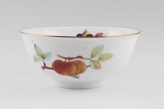 Sell Royal Worcester Evesham - Gold Edge Serving Bowl Various fruits 6 1/2" x 3"