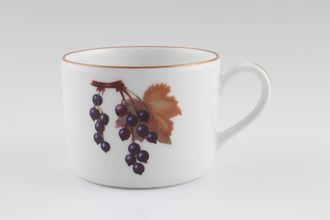 Sell Royal Worcester Evesham - Gold Edge Teacup Blackcurrants and cherries, Straight Sided 3 3/8" x 2 3/8"