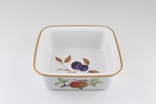 Royal Worcester Evesham - Gold Edge Roaster Square with Rim,Fruits Vary 8 1/4" x 8 1/4" thumb 2