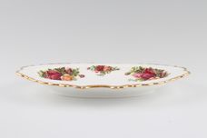 Royal Albert Old Country Roses - Made in England Dish (Giftware) Oval shallow dressing table dish 9" x 6" thumb 2