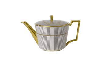 Wedgwood Anthemion Grey Teapot 1l