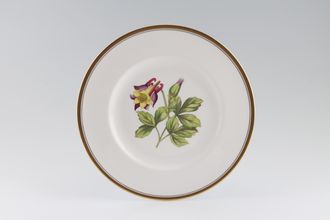Royal Worcester Columbine Breakfast / Lunch Plate Hand Painted 9 1/4"