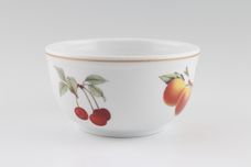 Royal Worcester Evesham - Gold Edge Salad Bowl Appricot, Cherries and Plum outside, Oranges inside 5 3/4" x 3" thumb 1