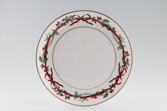 Sell Royal Worcester Holly Ribbons Cake Plate 9 1/4"