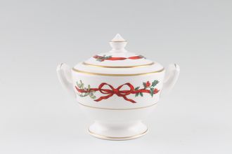 Sell Royal Worcester Holly Ribbons Sugar Bowl - Lidded (Tea)