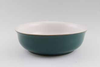 Denby Greenwheat Serving Bowl Round, Green outer, pattern inside 9" x 2 3/4"