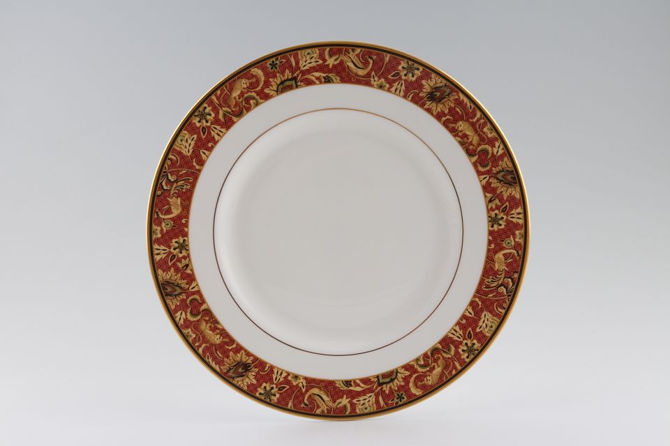 Wedgwood Persia Breakfast / Lunch Plate Inner gold band 9"