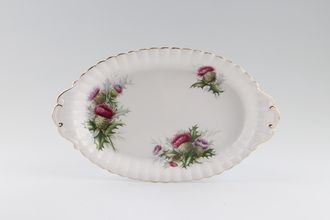 Royal Albert Highland Thistle Dish (Giftware) Oval, Eared 10 1/2"