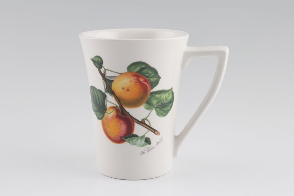 Portmeirion Pomona Mug The Roman Apricot - Plain Rim 3 1/2" x 4 1/2"