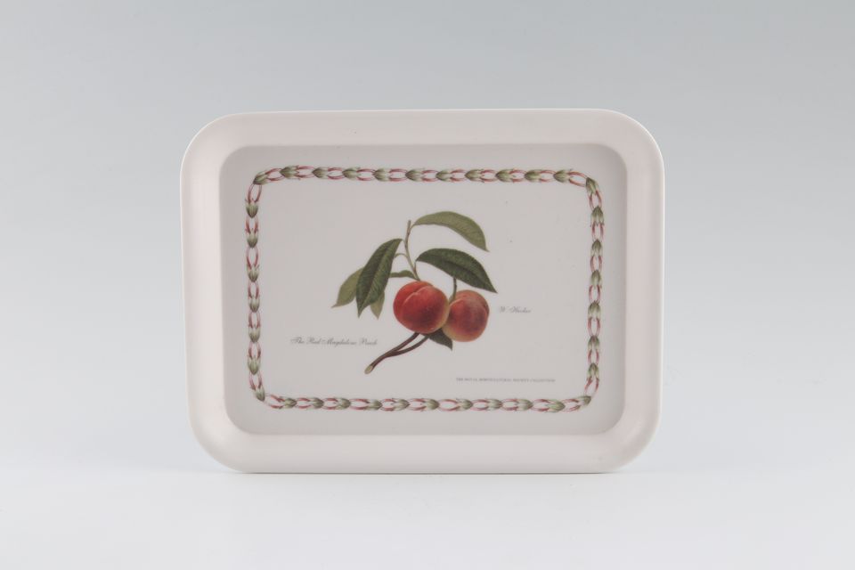 Queens Hookers Fruit Scatter Tray The Red Magdalene Peach - Melamine 7 1/4" x 5 1/2"