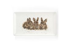 Royal Worcester Wrendale Designs Tray Rabbits 20cm thumb 1