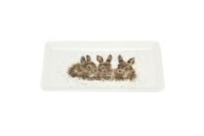 Royal Worcester Wrendale Designs Tray Rabbits 20cm thumb 2