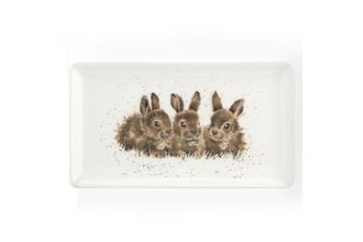 Royal Worcester Wrendale Designs Tray Rabbits 20cm