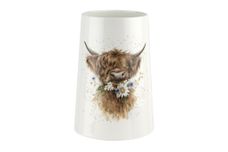 Royal Worcester Wrendale Designs Vase Cow 20cm thumb 1