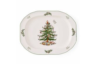 Sell Spode Christmas Tree Oval Platter 35cm