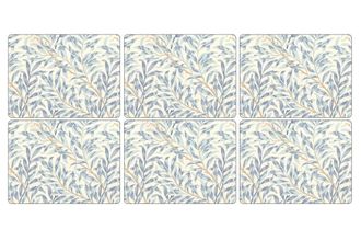 Spode The Original Morris & Co. Placemats - Set of 6 Willow Bough Blue 30.5cm x 23cm
