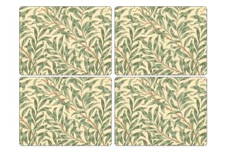 Spode The Original Morris & Co. Placemats - Set of 4 Willow Bough Green 40.1cm x 29.8cm