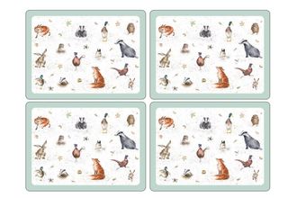 Royal Worcester Wrendale Designs Placemats - Set of 4 40.1cm x 29.8cm