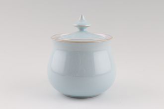 Sell Denby Blue Linen Sugar Bowl - Lidded (Tea) Pointed Handle