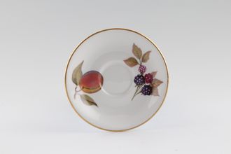 Sell Royal Worcester Evesham - Gold Edge Coffee Saucer Fits 2 1/4 x 2 1/4" coffee cup. 4 1/2"