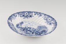 Johnson Brothers Coaching Scenes - Blue Vegetable Dish (Open) 9" thumb 2
