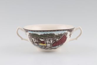 Johnson Brothers Friendly Village - The Soup Cup The Ice House 4 1/2"
