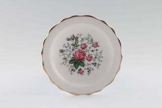 Sell Royal Stafford No Name China 2 - Pink Roses Grey and Green Leaves Dish (Giftware) Round. Wavy Edge 4 1/2"