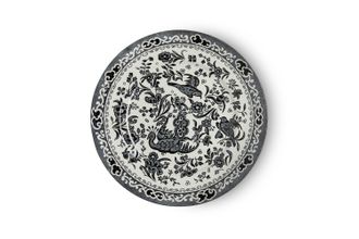Sell Burleigh Black Regal Peacock Tea Plate 17.5cm
