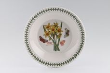 Portmeirion Botanic Garden - Older Backstamps Rimmed Bowl Narcissus Minimus - Small Narcissus 8 1/2" thumb 1