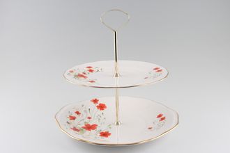 Sell Colclough Carmina - 8657 2 Tier Cake Stand 10 cake plate and 8 1/4" plate