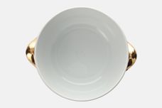 Royal Worcester Strawberry Fair - Gold Edge Porcelain Casserole Dish Base Only Shape 23 Size 6 1 1/2pt thumb 2