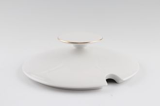 Thomas Medaillon Gold Band - White with Thin Gold Line Soup Tureen Lid