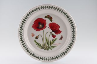 Portmeirion Botanic Garden Dinner Plate Papaver Rhoeas - Poppy 10 1/2"