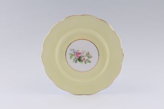 Royal Albert Harlequin Tea / Side Plate Yellow 6 3/8"
