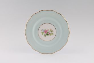 Royal Albert Harlequin Tea / Side Plate Duck egg green 6 3/8"