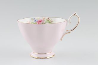 Sell Royal Albert Harlequin Teacup Pale pink 3 5/8" x 2 5/8"