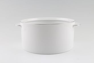 Sell Thomas Medaillon Platinum Band - White with Thin Silver Line Soup Tureen Base 4pt