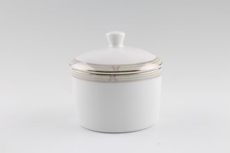 Royal Worcester Mondrian - Cream and White Sugar Bowl - Lidded (Tea)