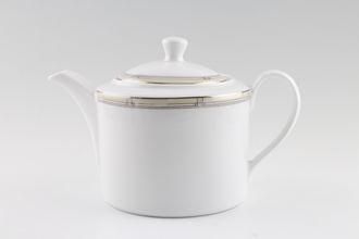 Royal Worcester Mondrian - Cream and White Teapot 2 1/4pt
