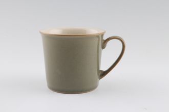 Sell Denby Fire Coffee Cup Straight sided. Fire Green outer.  3" x 2 3/4"