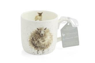 Royal Worcester Wrendale Designs Mug The Woolly Jumper (Sheep) 310ml