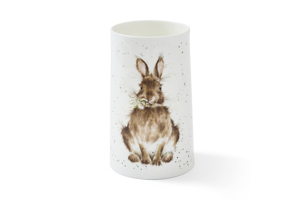 Royal Worcester Wrendale Designs Vase Rabbit 17cm