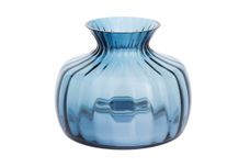 Dartington Crystal Cushion Vases Vase Medium Ink Blue thumb 2